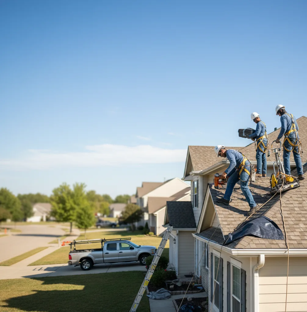 Flat Roof Repair in De Leon, TX